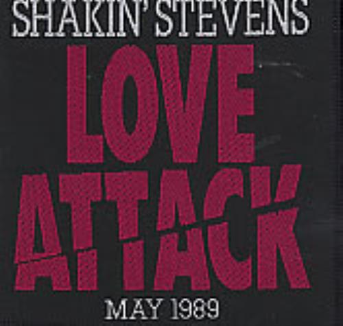 Shakin' Stevens Love Attack memorabilia UK STVMMLO259832