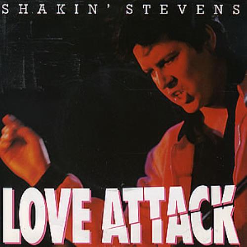 Shakin' Stevens Love Attack 7" vinyl single (7 inch record / 45) UK STV07LO34559