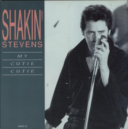 Shakin' Stevens My Cutie Cutie 7" vinyl single (7 inch record / 45) UK STV07MY239552