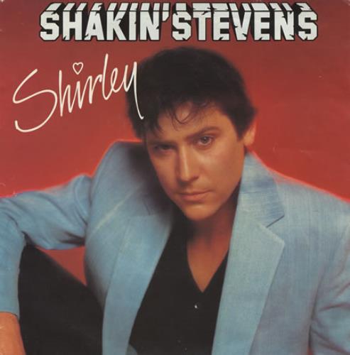 Shakin' Stevens Shirley 7" vinyl single (7 inch record / 45) Dutch STV07SH267716