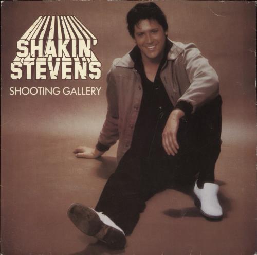 Shakin' Stevens Shooting Gallery 7" vinyl single (7 inch record / 45) UK STV07SH267669