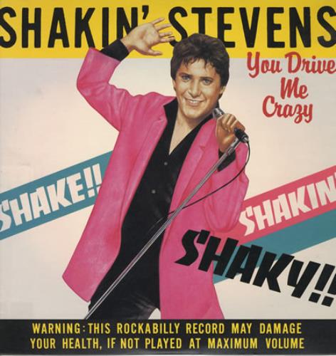 Shakin' Stevens You Drive Me Crazy vinyl LP album (LP record) Japanese STVLPYO411160
