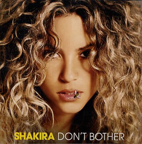 Shakira Don't Bother CD single (CD5 / 5") US IKAC5DO349844