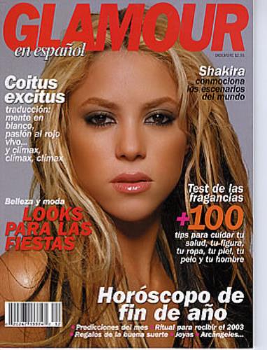 Shakira Glamour magazine Colombian IKAMAGL301115