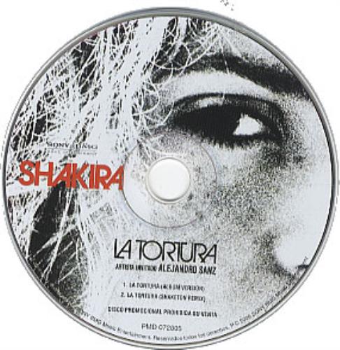 Shakira La Tortura CD-R acetate Colombian IKACRLA327151
