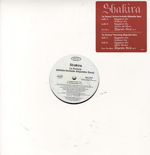 Shakira La Tortura 12" vinyl single (12 inch record / Maxi-single) US IKA12LA329074