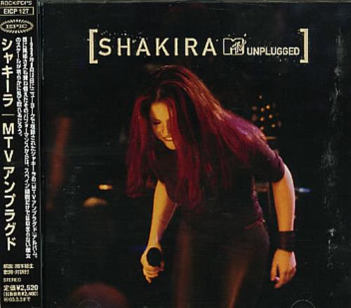 Shakira MTV Unplugged CD album (CDLP) Japanese IKACDMT226250