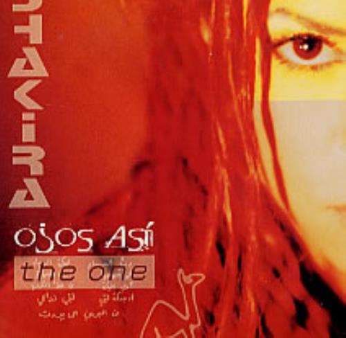 Shakira Ojos Asi/The One CD single (CD5 / 5") European IKAC5OJ245039