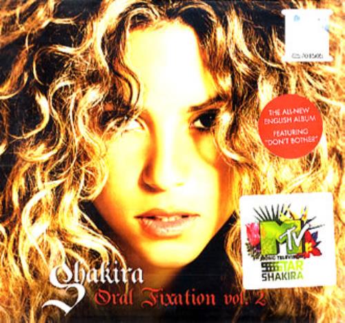 Shakira Oral Fixation Vol.2 CD album (CDLP) Malaysia IKACDOR355238
