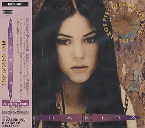 Shakira Pies Descalzos CD album (CDLP) Japanese IKACDPI309427