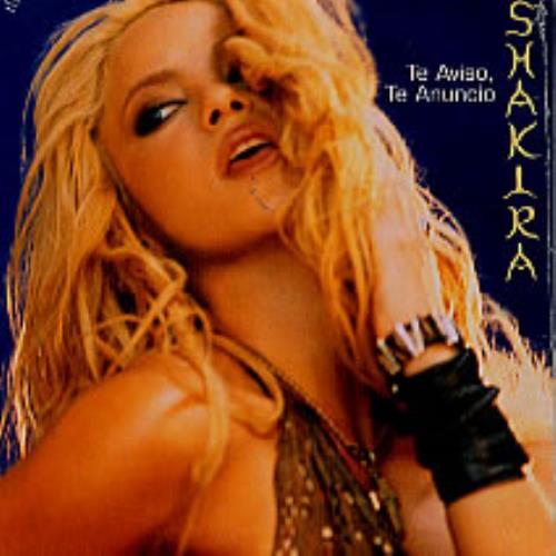 Shakira Te Aviso Te Anuncio CD single (CD5 / 5") Spanish IKAC5TE223440
