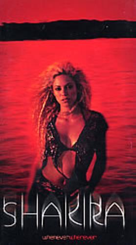 Shakira Whenever Wherever video (VHS or PAL or NTSC) UK IKAVIWH258030