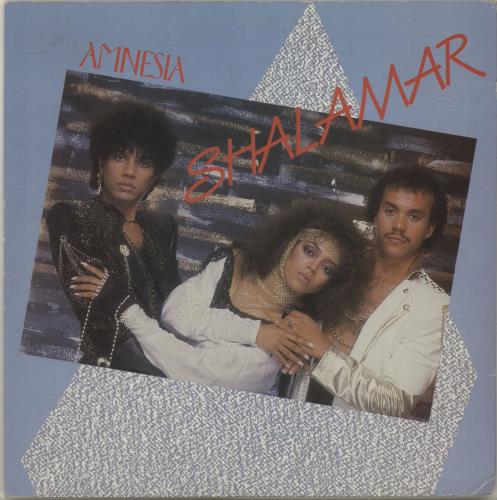 Shalamar Amnesia 7" vinyl single (7 inch record / 45) UK SHL07AM686744