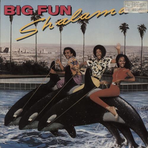 Shalamar Big Fun vinyl LP album (LP record) UK SHLLPBI892774