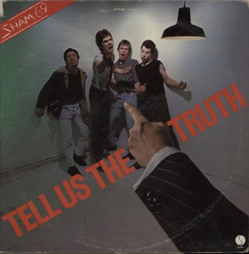 Sham 69 Tell Us The Truth vinyl LP album (LP record) US S69LPTE750264