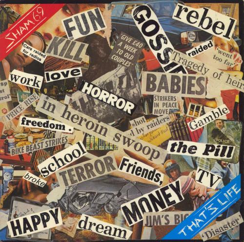 Sham 69 That's Life - EX vinyl LP album (LP record) UK S69LPTH830316