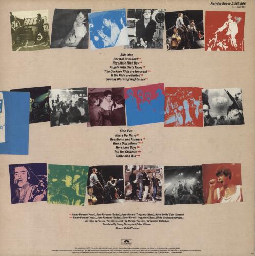 Sham 69 The First The Best And The Last vinyl LP album (LP record) UK S69LPTH816607