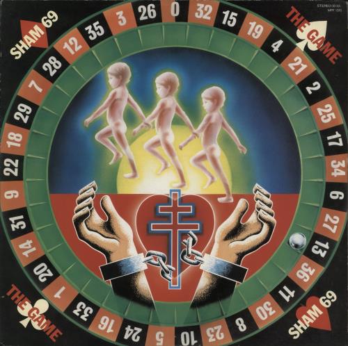 Sham 69 The Game - Test Pressing vinyl LP album (LP record) Japanese S69LPTH887218