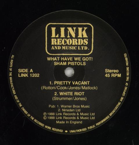 Sham 69 What Have We Got 12" vinyl single (12 inch record / Maxi-single) UK S6912WH863304