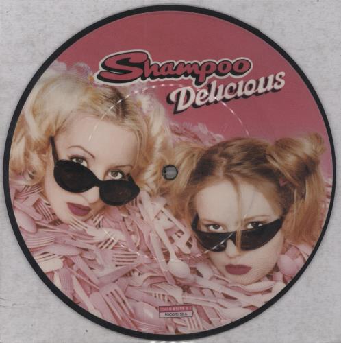 Shampoo Delicious 7" vinyl picture disc (7 inch picture disc single) UK SPO7PDE270142