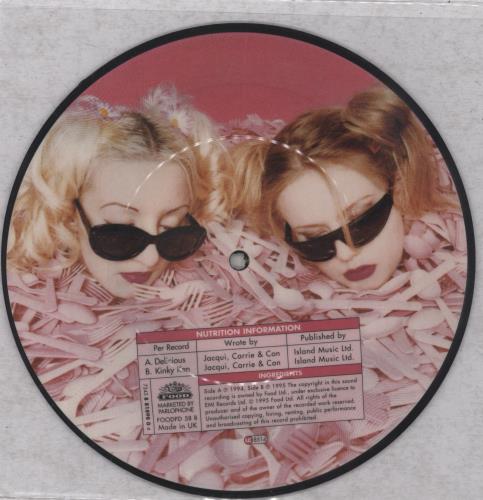 Shampoo Delicious 7" vinyl picture disc (7 inch picture disc single) UK SPO7PDE270142