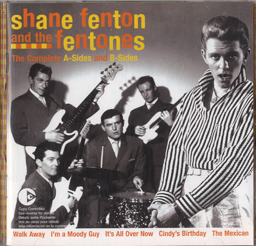 Shane Fenton & The Fentones The Complete A-Sides and B-Sides CD album (CDLP) UK FNECDTH615022