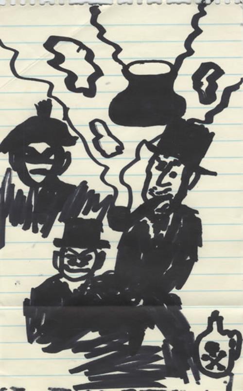 Shane MacGowan Hand Drawn Artwork memorabilia UK SMGMMHA426726