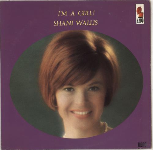 Shani Wallis I'm A Girl! vinyl LP album (LP record) US WLZLPIM711696