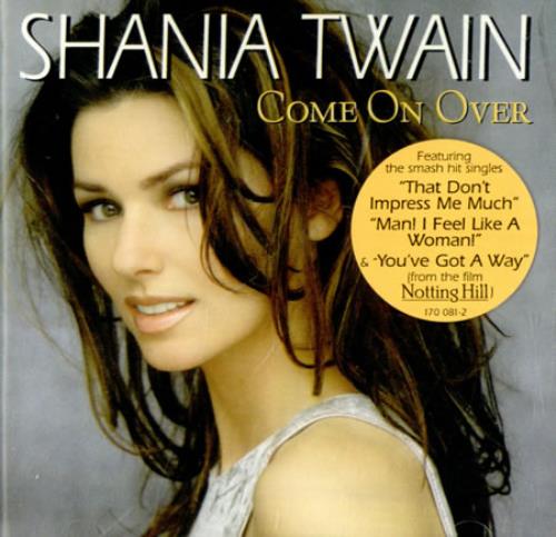 Shania Twain Collection Of 5 CD Albums CD album (CDLP) UK SIACDCO417940