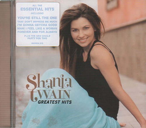 Shania Twain Greatest Hits CD album (CDLP) German SIACDGR635672