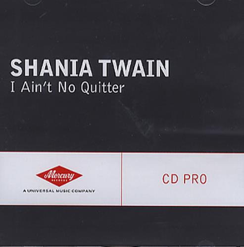 Shania Twain I Ain't No Quitter CD single (CD5 / 5") US SIAC5IA350316