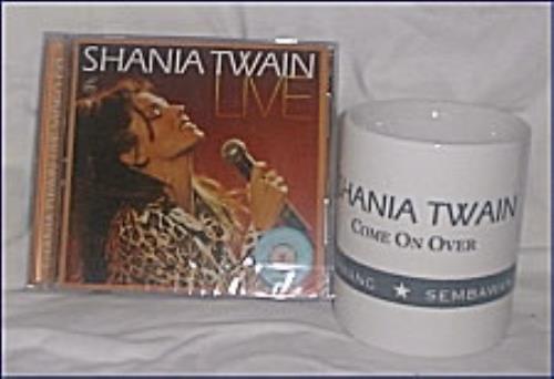 Shania Twain Live + mug Video CD Singapore SIAVDLI155098