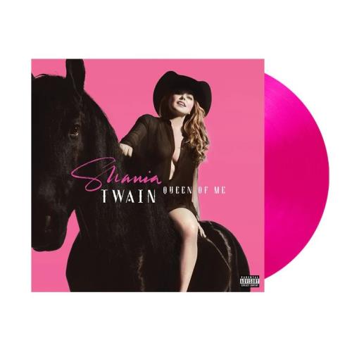 Shania Twain Queen Of Me - Neon Pink Vinyl - Sealed vinyl LP album (LP record) UK SIALPQU806372
