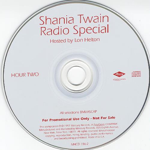Shania Twain Radio Special 2 CD album set (Double CD) US SIA2CRA109446
