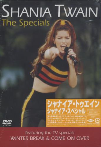 Shania Twain The Specials DVD Japanese SIADDTH239341