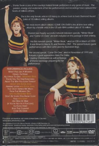 Shania Twain The Specials DVD Japanese SIADDTH239341