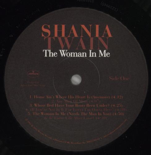 Shania Twain The Woman In Me vinyl LP album (LP record) UK SIALPTH881311