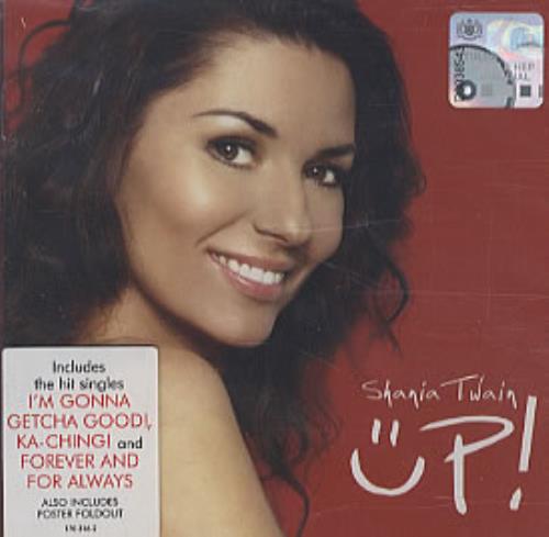 Shania Twain Up! CD album (CDLP) Malaysia SIACDUP306965