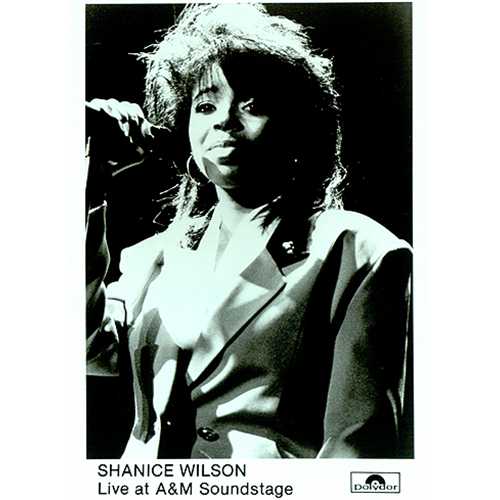 Shanice Wilson Live At A&M Soundstage photograph UK SWIPHLI409927