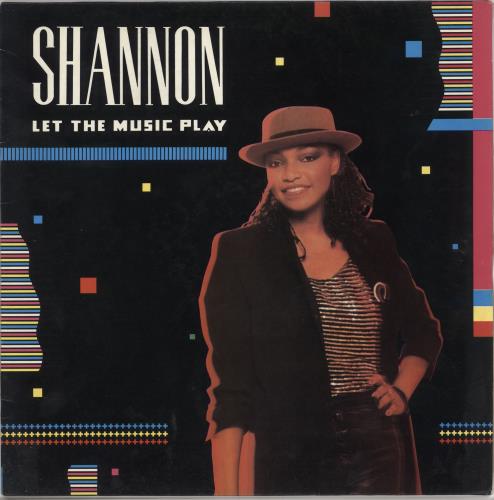 Shannon (80s) Let The Music Play vinyl LP album (LP record) UK SNNLPLE726344