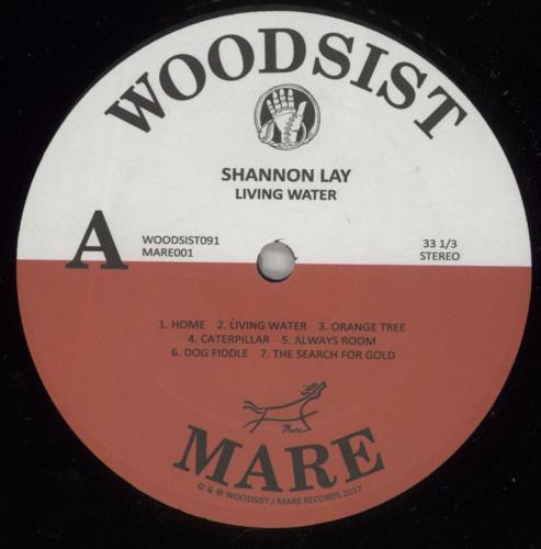 Shannon Lay Living Water vinyl LP album (LP record) US 6UBLPLI872284