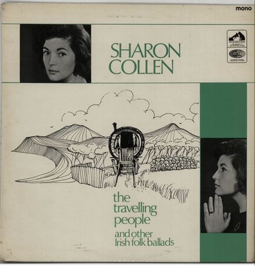Sharon Collen The Travelling People & Other Irish Folk Ballads - Factory Sample vinyl LP album (LP record) UK XIALPTH637098