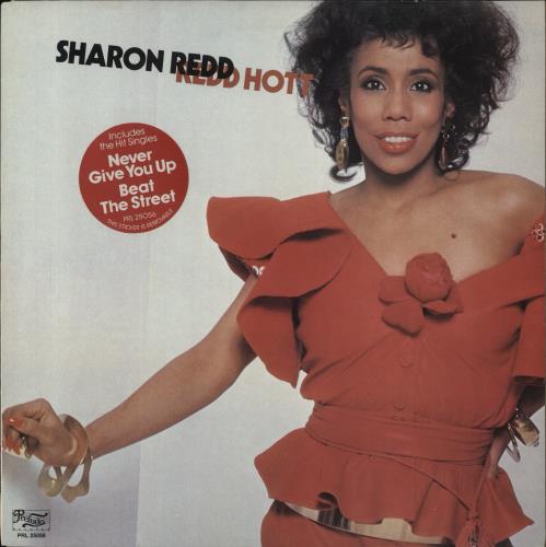 Sharon Redd Redd Hott - Hype Stickered Sleeve vinyl LP album (LP record) UK S.RLPRE860132