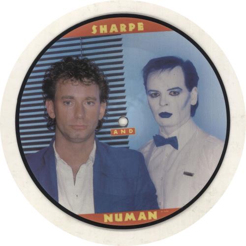 Sharpe & Numan Change Your Mind 7" vinyl picture disc (7 inch picture disc single) UK 3IC7PCH18450