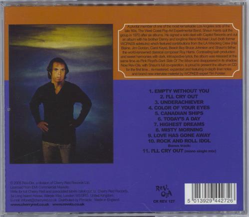 Shaun Harris Shaun Harris CD album (CDLP) UK 2QACDSH774107