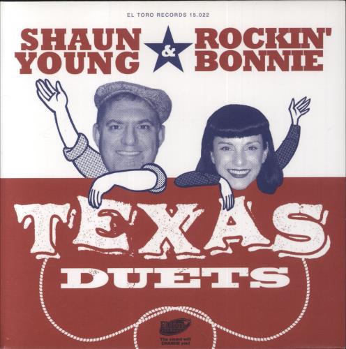 Shaun Young Texas Duets 7" vinyl single (7 inch record / 45) Spanish 7UC07TE851727