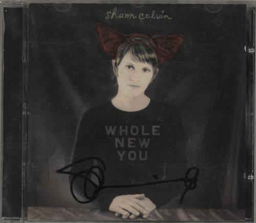 Shawn Colvin Whole New You - Autographed CD album (CDLP) Australian SCLCDWH718744