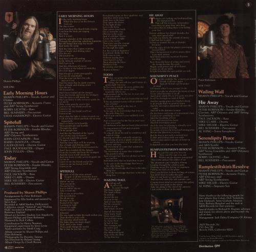 Shawn Phillips Rumplestiltskin's Resolve vinyl LP album (LP record) French SHWLPRU860108