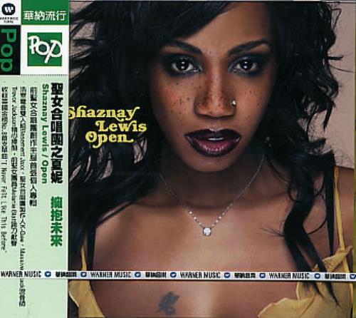Shaznay Lewis Open CD album (CDLP) Taiwanese SLZCDOP306786
