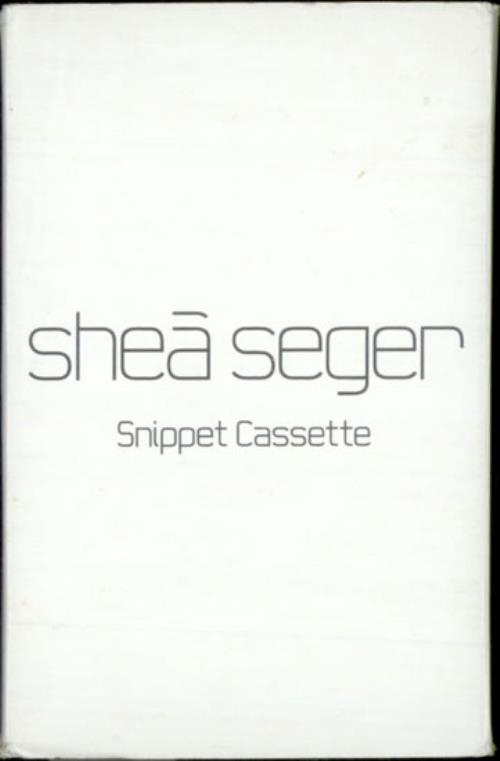 Shea Seger Snippet Cassette cassette single UK ESECMSN501334